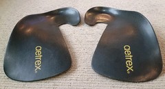 AETREX L100 Men’s In-Style Lynco Orthotics CUPPED Med/High Arch Support Size: 9