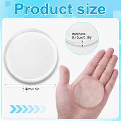 6 Pcs Prosthetic Leg Pads Prosthetic Liner Patch Amputee Pads Prosthesis Liner A
