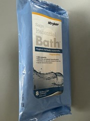 Stryker Sage Essential Bath Rinse-Free Washcloths (Fragrance Free) **No Rinse**