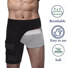 Hip Brace Compression Groin Support Wrap for Sciatica Pain Relief Thigh Recovery