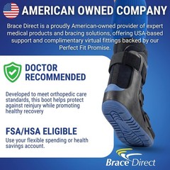 ActivAir Deluxe Short Walking Boot L4361 Lightweight Pneumatic Air Walker