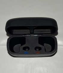 ReSound GN Hearing Aid Charger Case C-2 Gray Portable Charging Dock Holder