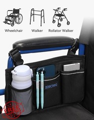 ZHCHG Wheelchair Side Bag Black