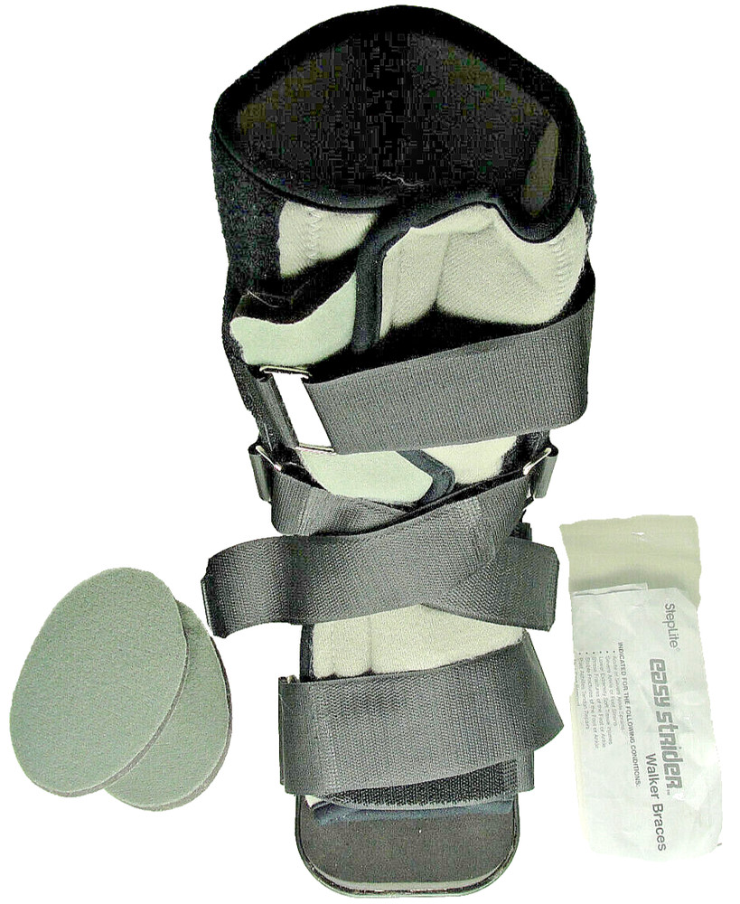Step Lite Easy Strider Ankle Walker Low Height Brace Size Small