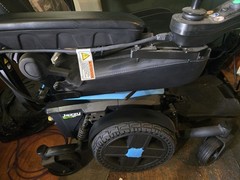 Pride Jazzy EVO 614 HD Heavy-Duty Power Wheelchair – ATX Suspension, 450 lb,