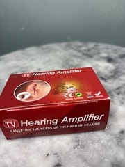 In the Ear Hearing Amplifier Beige CE RoHS Replaceable Battery Powered