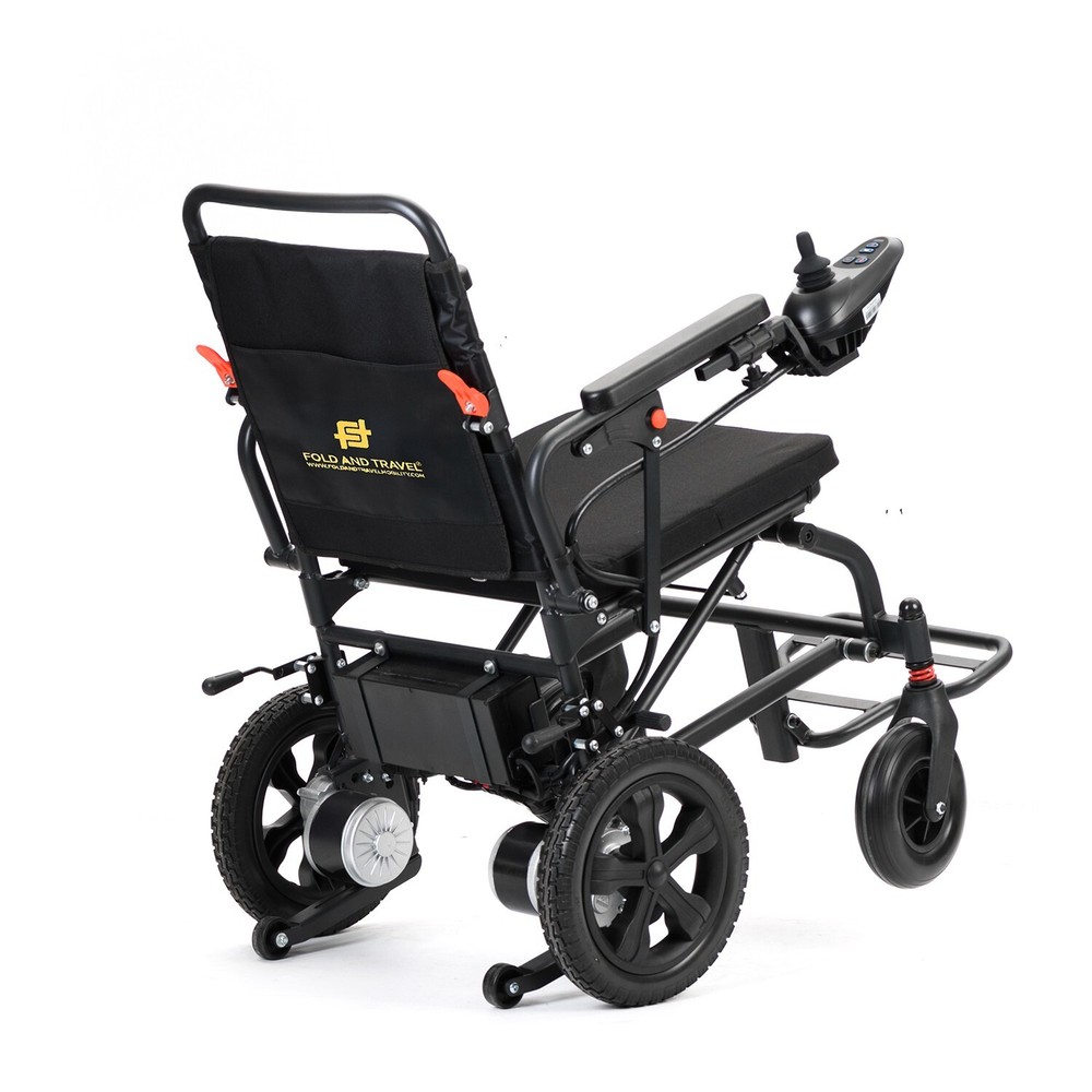 FOLD AND TRAVEL Electric Wheelchair For Adults & Seniors – Lightweight Compact