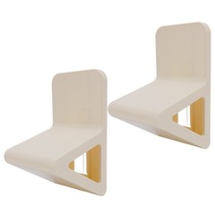 2 Pcs Shower Foot Rest For Shaving Legs No Drill Wall Mounted Triangular Anti