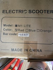 Metro Mobility M1 LITE Folding Mobility Scooter – Red