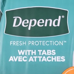 Depend fresh protection tabs Small – Medium Incontinence Pants 20 Count – 2 Pack