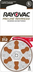 Proline Advanced Hearing Aid Batteries 312 | 48 Count | Longest Lasting & Chi…