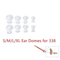 3 Pair Ear Domes For Jinghao 338/338-c Hearing Aids Replacement