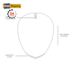 Upright Magnetic Necklace (Necklace Only) for GO S and 2 Posture White