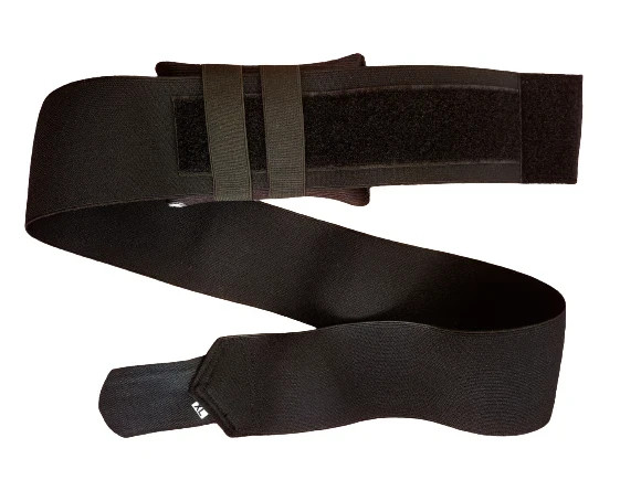 Umbilical Hernia Belt Black Support Band Removable Pad Abdominal Relief Strap