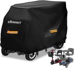 Mobility Scooter Cover, Heavy Duty 420D Oxford Fabric Electric Scooter Cover,…