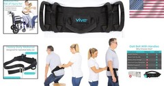 Adjustable Patient Transfer Belt – 350 lbs Support with Quick-Release Buckle