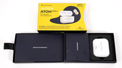 Audien ATOM PRO 2 Wireless Rechargeable OTC Hearing Aid, Premium Comfort Design