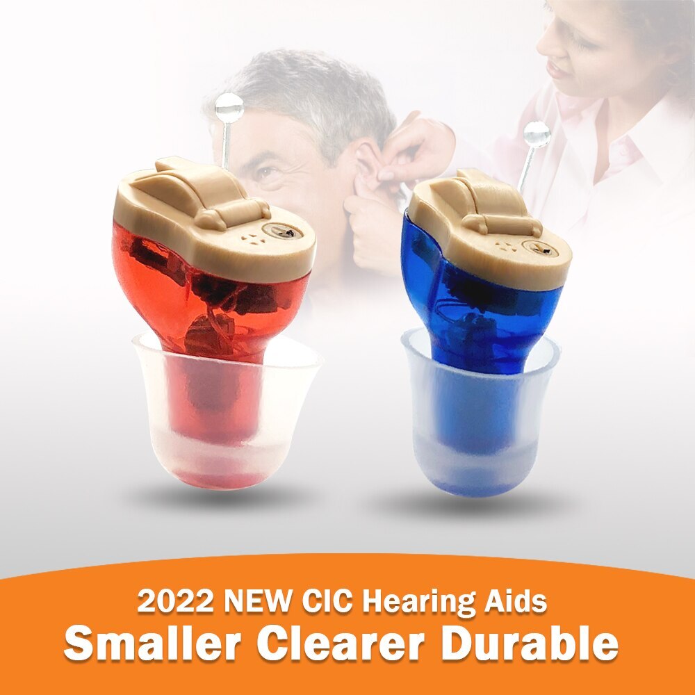 Hearing Aids Mini In-Ear Invisible Digital Enhancer Sound Amplifier Portable US