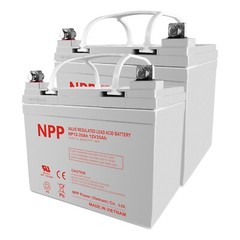 NP12-35Ah (2Pcs) T6 12V 35Ah AGM SLA Battery For Electric Wheelchair Scooter