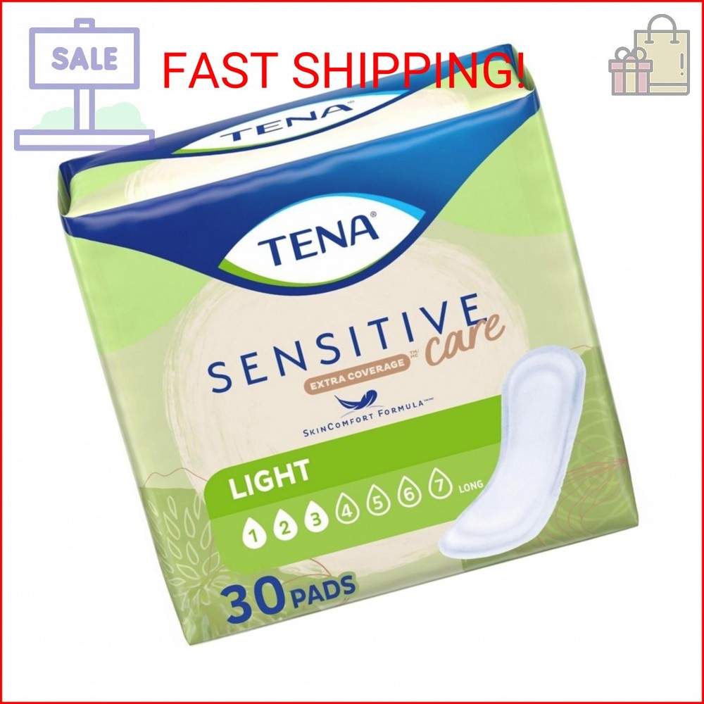 TENA Intimates Ultra Thin Light Bladder Leakage Pad for Women, Light Absorbency,