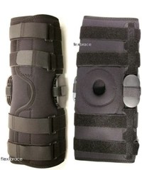 New Flexibrace Wrap Around Hinged Knee Brace Support Adjustable