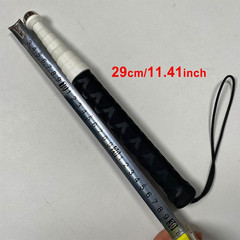Aluminum Mobility Telescoping White Cane for Vision Impaired and Blind People St