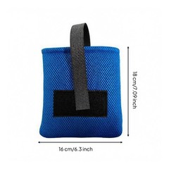 Wheelchair Foot Pedal Pad Softly Stuffed Mesh Footrest Pad Rectangular