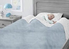Inflatable Bed Rail for Kids 48x7x5 Inches Travel Safety Guard for Bedtime