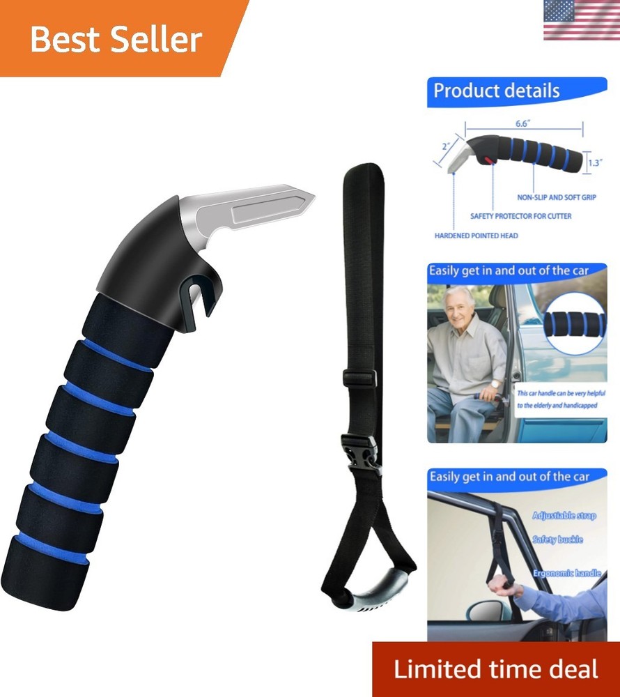 Car Handle Assist for Elderly Car Door Handle Multifunction Handle Car Door L…