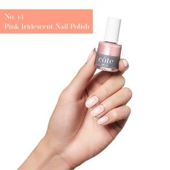 Cote Shop Cote Beautys Delusion Warm Peach Iridescent Natural Nail Polish