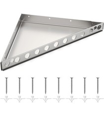 Floating Corner Shower Bench Kit – 17″x17″x24″ – Customizable Corner Seating