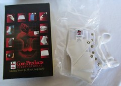 New Core Products Deluxe White Ankle Support