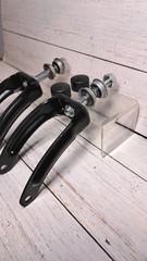 Wheelchair Replacement Front Fork Bracket with Bearing Replacement Wheelchair Pa