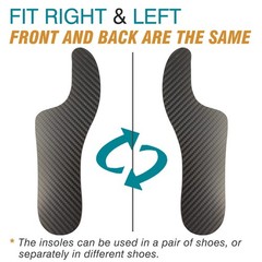1 Pair Morton’s Extension 21.5cm,Fit Women’s Size 6, Men’s 5, Black