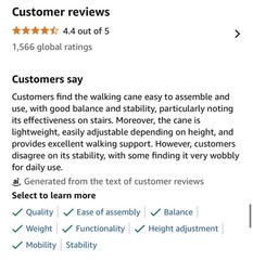 Quad Cane Foldable Walking Cane for Men & Women with 4-Pronged Base Black2