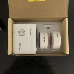 SYNLETT Caregiver Pager Wireless Call Buttons for Elderly Monitoring SOS Alert