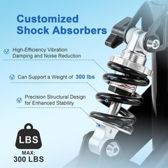 BlessReach Steerable Knee Walker Deluxe Medical Scooter for Foot Injuries Compac