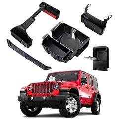 5PCS Center Console Organizer for 2024 2025 Jeep Wrangler JL （2024-2025）Jeep