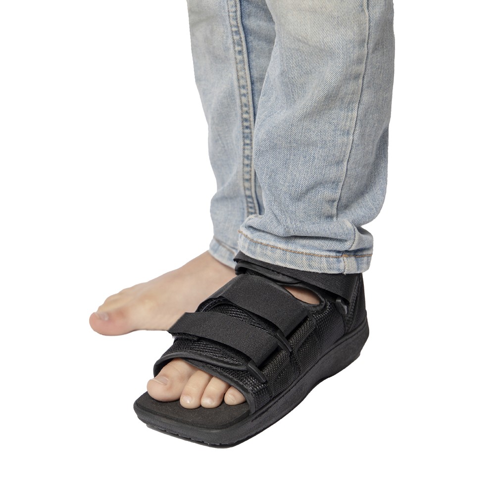 Kids Pediatric Post Op Shoe- Square Toe Fracture Shoe for Foot Injury