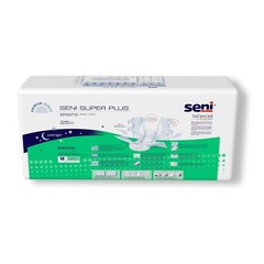 Seni Super Plus Severe Absorbency Incontinence Brief, Medium (CS/75)