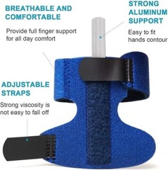 FOSVBEY Trigger Brace, Finger Finger Splint for Index Middle Ring Pinky Finger