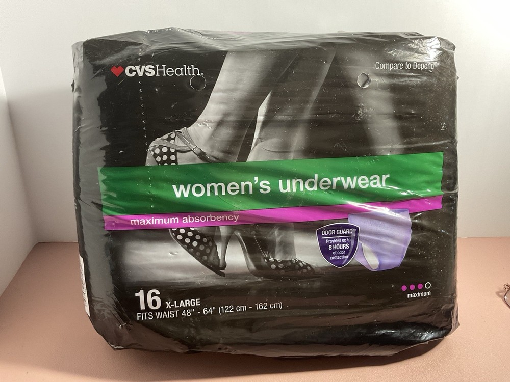 Assurance Women’s Maximum Absorbancy Underwear, 16 xL