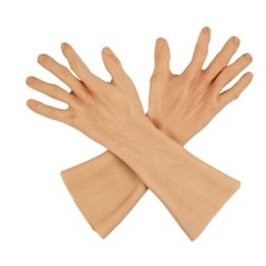 Silicone Glove Prosthetic Protect Cover Scars Highly Simulated Skin Cover Sleeve