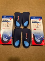 Powerstep Protech 3/4 length Medical-Grade Orthotic Supports (2 PAIR)