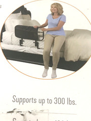 Bed Rail Stander EZ Adjust Model #8000 Adjustable Senior Bed Assist Grab Bar New