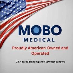 Mobo Medical Raised Toilet Seat with Safety Frame 330 Lb Capacity, Heavy Duty
