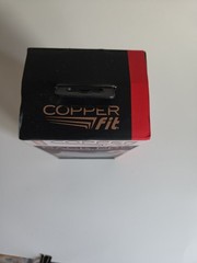 Copper Fit Black Back Pro Compression & Support Adjustable Straps L / XL NEW