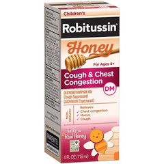 Robitussin Children’s Honey Cough & Chest Congestion, 4 fl oz