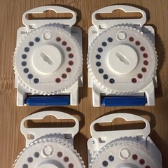 LOT OF 5 DISKS – HF 3 Wax Guard Filter Wheel for GN Resound Hearing Aids