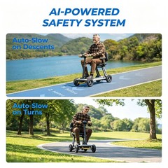 32LB Lightweight Mobility Scooters Power Wheelchair Folding Electric Scooter -L5
